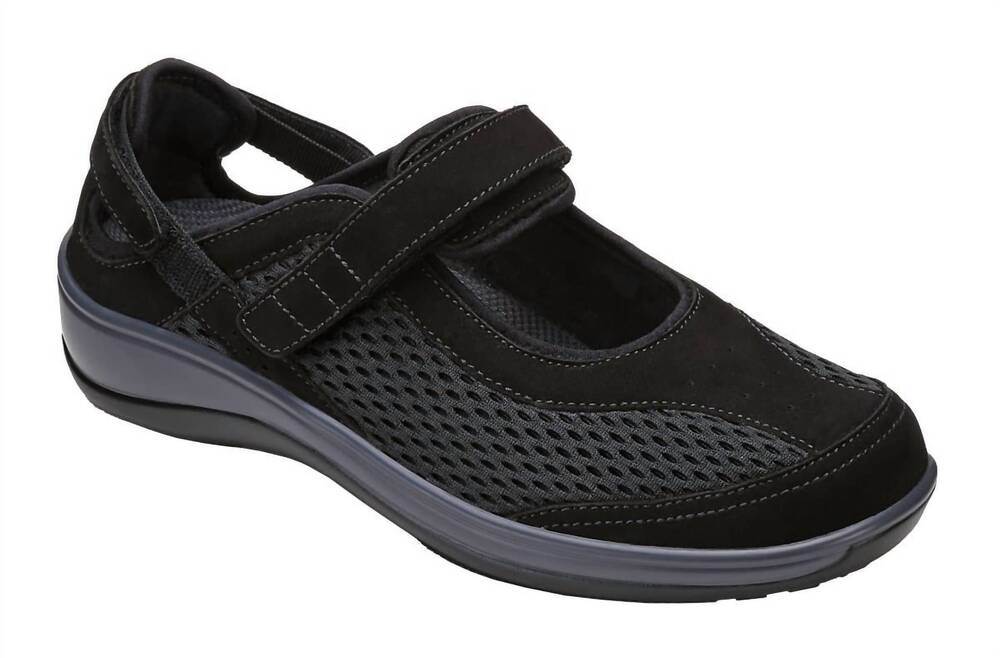 NEW ORTHOFEET women's sanibel mary jane shoe in black